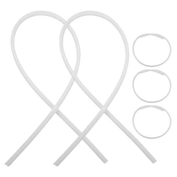 SEWCHICS Whamvox Car Windshield Wiper Inserts 5PCS Durable Silicone Refills