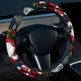 thumbnail image 2 of Christmas 14.5 Inch Printing PVC Leather Car Wheel Cover Steering Wheel Cover Auto Accessories, 2 of 6