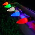 thumbnail image 3 of OptiCore C9 Opaque Ceramic Style Multicolor LED Christmas Lights Replacement Bulbs, Pack of 25, Shatterproof 0.84W, E17 Base, 3 of 4