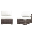 thumbnail image 3 of Living Source Internaltional Wicker / Rattan 4 - Person Seating Group in Gray, 3 of 5