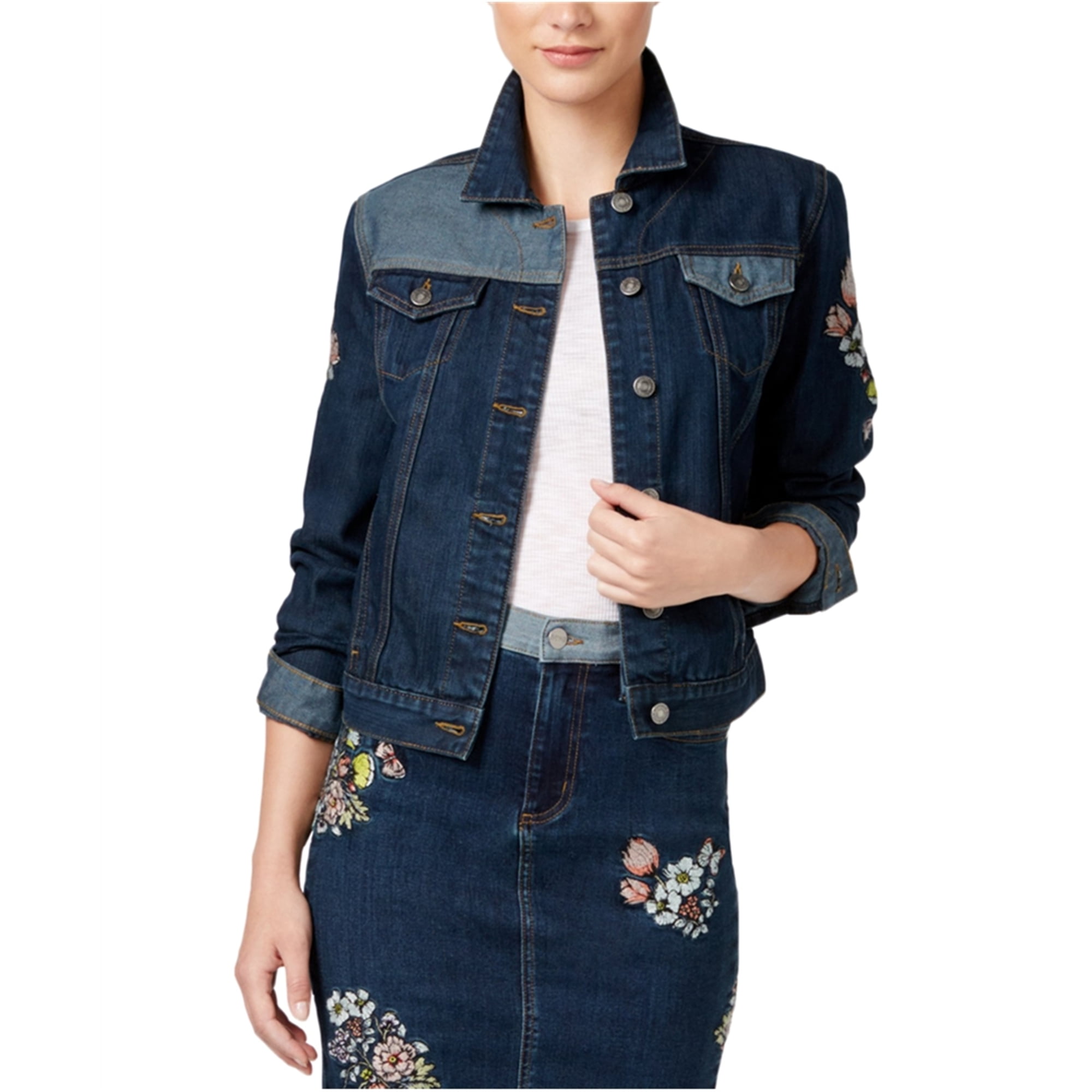 Buffalo David Bitton Womens Embroidered 