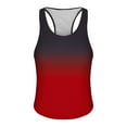 thumbnail image 4 of Njoeus Men's Athletic Shirts & Tees Sports Shirts for Men Men's Tank Tops Gradient Print Sleeveless Tees Shirt Sports Vests for Men Big & Tall Casual Blouses Gym Workout Top M-4Xl Short Sleeve Shirts, 4 of 4