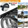 thumbnail image 6 of Bike Storage Rack, 6 Bike Rack Wall Mount Home and Garage Organizer, Vertical Bicycles Hanger Hooks for Indoor Space Saving, 6 of 8