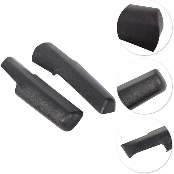 Kojem Trailer Tow Mirror Front Arm Cover Right Left Driver Passenger Side for 2019 2020 2021 2022 2023 RAM 1500 2500 3500 1500 2500 3500 Replacess #68263393AA 68263392AA