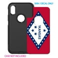 thumbnail image 2 of DistinctInk Custom SKIN / DECAL compatible with OtterBox Commuter for iPhone XS MAX (6.5" Screen) - Arkansas State Flag - US State Flag, 2 of 5
