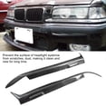 thumbnail image 4 of Headlight Eyebrow Sticker For E36 Pair Of Headlight Eyebrow Carbon Fiber Cover Trim Sticker Fits For E36 92-98, 4 of 8