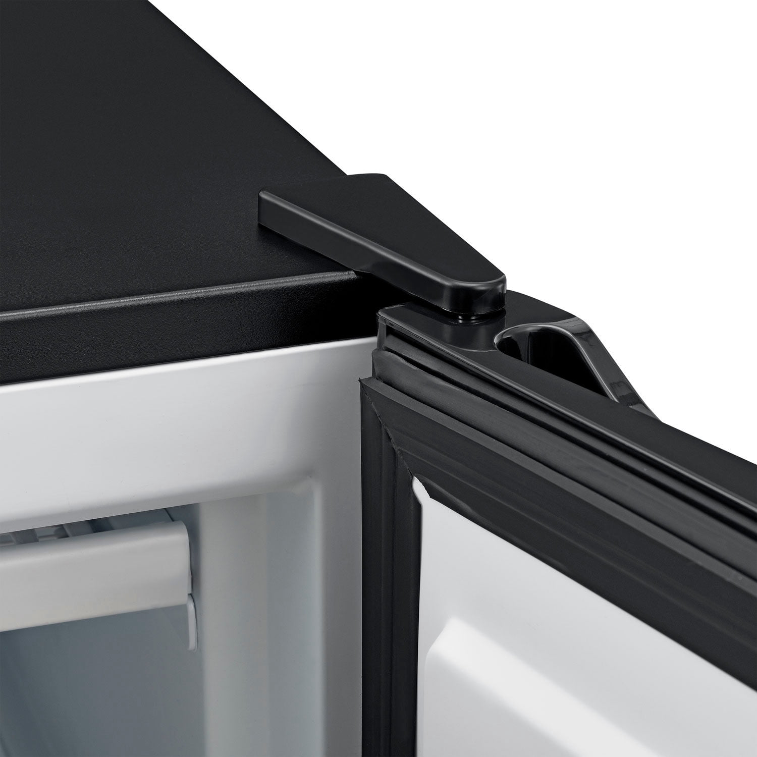 Nexel® Compact Upright Freezer, Solid Door, 3.1 Cu. Ft., Black