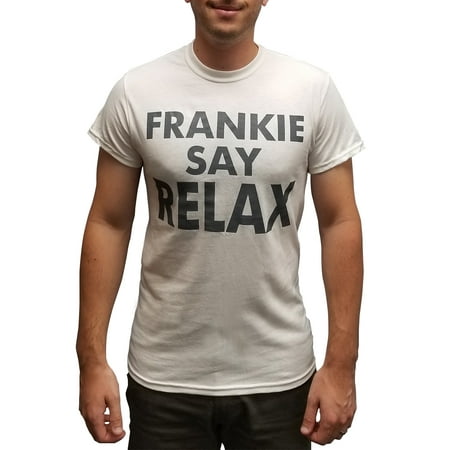 Frankie Say Relax T-Shirt Friends TV Show Ross Geller Costume Says Goes To Hollywood Gift