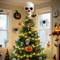 thumbnail image 5 of Gothic Spring Skull Tree Top Decoration with Halloween Party Decoration Festive Tabletop Decoration, 5 of 6