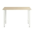 thumbnail image 2 of Hustle 48W x 24D Computer Desk with Metal Legs in Natural Elm - Engineered Wood, 2 of 8