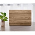 thumbnail image 3 of Hard Shell Cover Compatible with New MacBook Air 13" 2022 2021 2020 2019 2018 A2337 m1&A2179&A1932 Cable Tie, Wood grain 96_3, 3 of 5