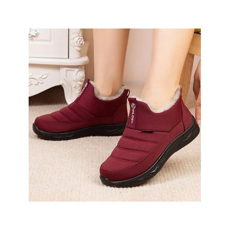 

Tenmix Snow Boots for Women Men Winter Boot with Warm Lined Ankle Booties Non Slip Sneakers