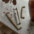 thumbnail image 5 of Goo-Ki, 5.03" Antique Brass Zinc Alloy Cabinet Handles Vintage Retro Pulls with Screws 6 Pack, 5 of 7