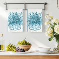 thumbnail image 3 of Eucalyptus Aqua Kitchen Towels Set of 4, Stripes Bottle Flower Cactus Plant Absorbent Dish Towels for Kitchen, Microfiber Hand Towel, Quick Drying Tea Towel for Cleaning Decorative Dishcloths, 3 of 7