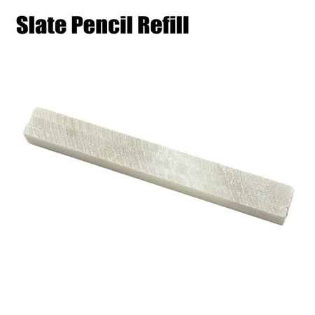 

BAMILL White Slate Pencil Soapstone Marker + Holder Engineering Marking Tool Talc Pen