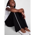 thumbnail image 4 of Wonder Nation Girls Wide Leg Sweatpants with Crochet Trim, Sizes 4-18 & Plus, 4 of 4