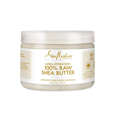 Raw Shea Butter Daily Moisture - Shea Moisture 100% Pure Raw Shea Butter, 10.5 oz