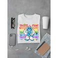 thumbnail image 3 of Frozeti the Yeti - Taste the Fun Dippin' Dots Graphic Men's T-shirt, 3 of 4