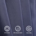 thumbnail image 2 of Patio Umbrella Replacement Canopy 2.7m Simple Deluxe Dark Blue, 2 of 5