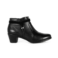 thumbnail image 1 of Botin Tacon cuadrado bajo Mujer Flexi Piel 15425 Negro Flexi Piel, 1 of 4