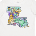 thumbnail image 4 of Inktastic Mardi Gras Louisiana Map Celebration Boys or Girls Toddler T-Shirt, 4 of 5