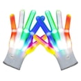 thumbnail image 4 of 1 par de guantes LED que brillan intensamente Guante luminoso para fiesta de Halloween de Navidad (niño) JShteea libre de BPA, 4 of 6