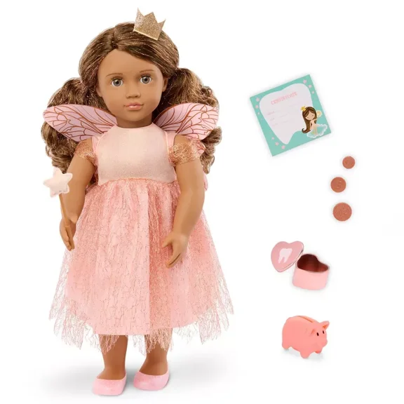 Our Generation Breena 18" Tooth Fairy Doll & Accessories Set