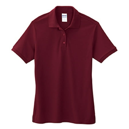 Jerzees 5.3 oz. 65/35 Easy-Care Polo (537WR) Maroon, L