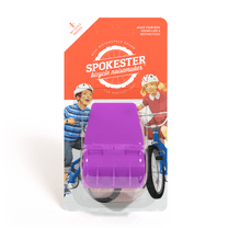 Spokester Bicycle Noise Maker, Purple, Makes Your Bike Sound like a Motorcycle. BMX, Road, Mountain Bikes