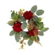thumbnail image 2 of Anillo de vela, corona artificial, corona de velas navideñas, corona de granja verde, candelabro de pilar para Pascua Estilo A, 2 of 9