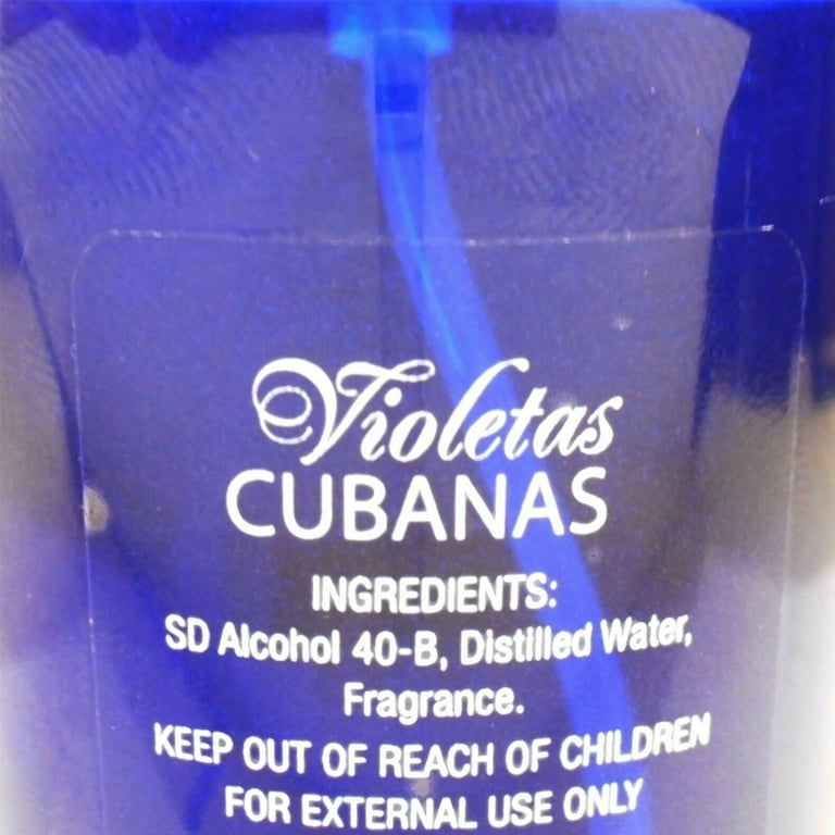 Germa Violetas Cubanas Moisturizing Cologne Spray. Natural Perfume