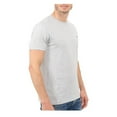 thumbnail image 3 of Lacoste Mens Crew Neck Pima Cotton Jersey T-shirt Grey Chine TH6709 CCA, 3 of 3