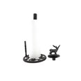 thumbnail image 2 of HANDCRAFTED NAUTICAL D√âCOR Cast Iron Moose Kitchen Paper Towel Holder 16", 2 of 5
