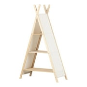 Rosebery Kids Teepee Shelving Unit in Natural Cotton and Pine