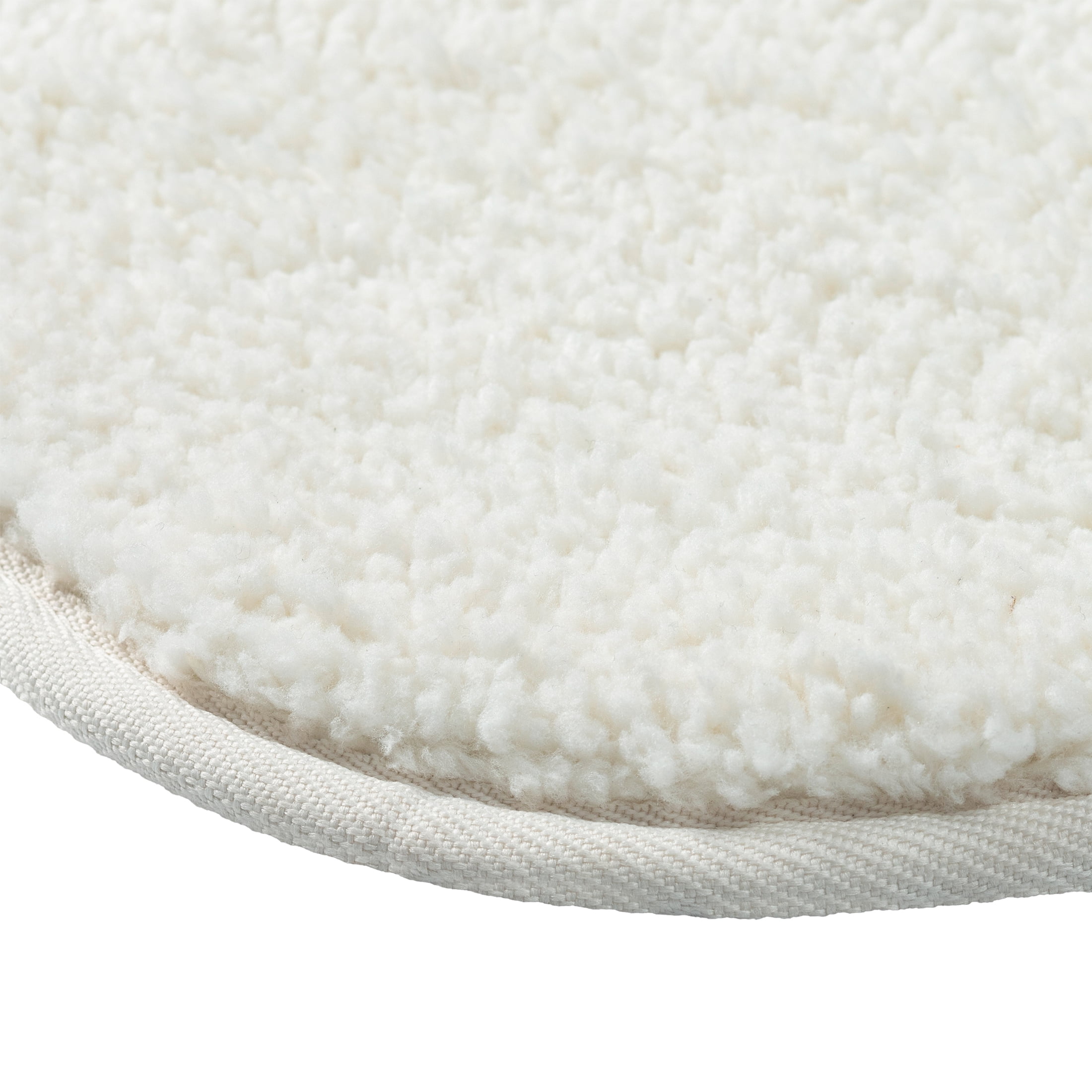 Way to Celebrate! White/Black Ghost Shaped Bath Rug, 17" x 24"