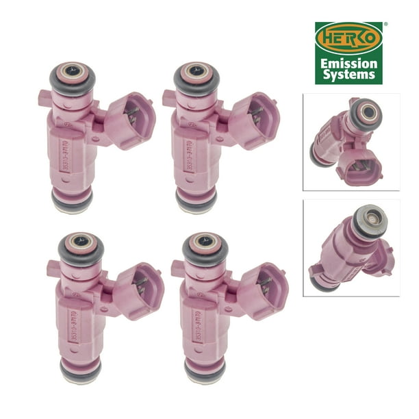 Set of 6 Herko Fuel Injector INJ593 for Hyundai Kia Accent Rio Rio5