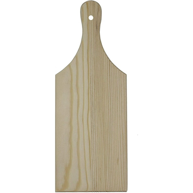 Package of 4 Unfinished Wooden Mini Cutting Boards for Decorating and Crafting