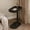 Black, variant on EASHZMFYTBF Oval Side Table, Desk and Laptop Table, A Movable Side Table, Suitable for Home and Office Scenes, Coffee Table and Bedside Sofa Side Table, Small and Light,Black