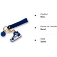 thumbnail image 5 of Llavero de baloncesto, regalo de baloncesto, mini llavero de zapato, azul, S, 5 of 5