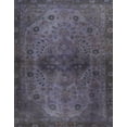 thumbnail image 1 of Ahgly Company Indoor Rectangle Abstract Plum Purple Abstract Area Rugs, 7' x 10', 1 of 6