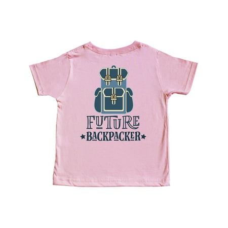 

Inktastic Hiking Future Backpacker Gift Toddler Boy or Toddler Girl T-Shirt