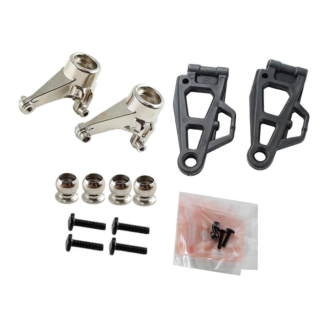 Kit de dirección metálica con brazo oscilante para coche RC, fácil instalación, accesorio profesional, pieza de repuesto para 18103, 18101 y 18103Pro