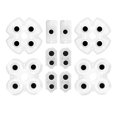 thumbnail image 1 of Soft Rubber Replacement Silicone Conductive Adhesive Button Pad Keypads forPS4, 1 of 5