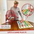 thumbnail image 5 of Mr. Chips Professional Bingo Game Master Board for Ping Pong Bingo Balls - Cream, 5 of 9