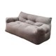 thumbnail image 4 of Sofá de 2 plazas, sofá, dormitorio compacto que ahorra espacio, habitación de invitados ergonómica, relleno de partículas versátil, sofá perezoso, Gris claro, 4 of 8