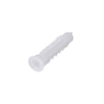 thumbnail image 3 of Unique Bargains 6mmX30mm Plastic Expansion Pipe Column Concrete Anchor Wall Plug Frame Fixings Tube White 200 pcs, 3 of 5