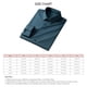 thumbnail image 4 of Camisa de vestir para hombre, sin arrugas, fácil cuidado, color puro, solapa, manga larga, blusa de negocios para el trabajo en casa, 4 of 4