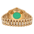 thumbnail image 6 of Pre-Owned Rolex Day-Date 36MM 18038 Champagne Diamond Dial Diamond Bezel 18K Yellow Gold Semi Diamond President Bracelet, 6 of 9