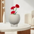 thumbnail image 4 of Ceramic Vase, Flower Vase, Nordic Crafts ,Gift, Elegant Flowerpot Flower Pot for Style B, 4 of 9