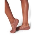 thumbnail image 5 of Capezio Hanami® Canvas Ballet Shoe - Child | Mocha - Girls, 5 of 7